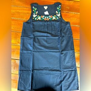 J. Crew Navy Dress